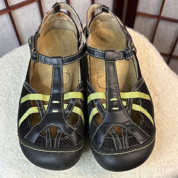 Jambu Black and green Sandals - Picture 1 of 8